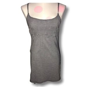 Aqua Blues 𝅺vintage 1990’s  Plaid Mini Dress